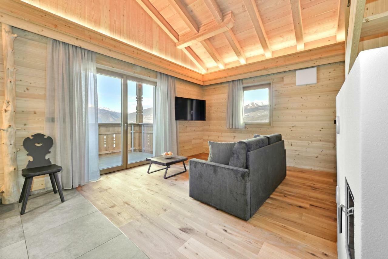 Forchnerhof Panorama- 3 Taeler Blick Apartment Rodengo Bagian luar foto