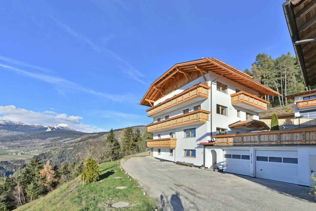 Forchnerhof Panorama- 3 Taeler Blick Apartment Rodengo Bagian luar foto