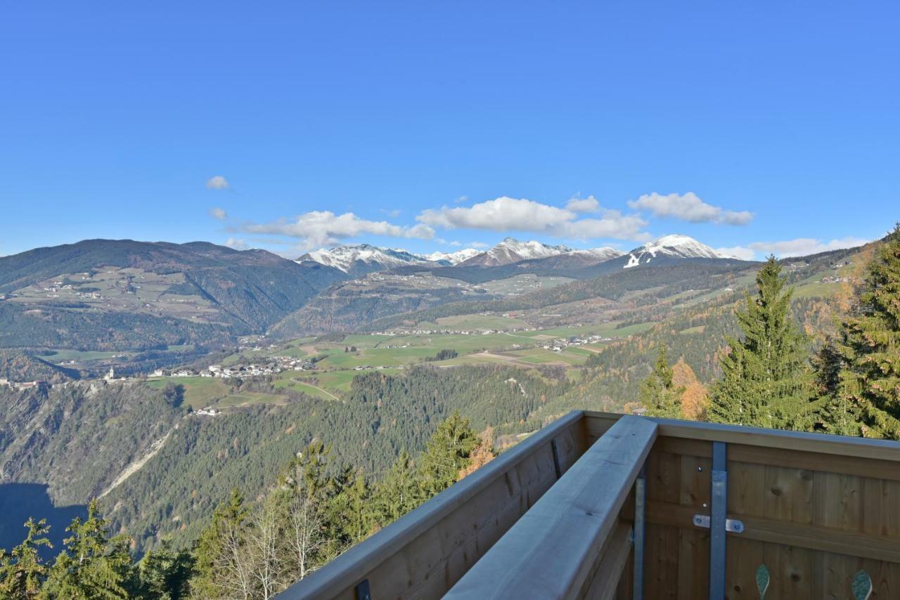 Forchnerhof Panorama- 3 Taeler Blick Apartment Rodengo Bagian luar foto