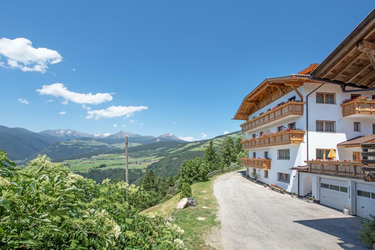 Forchnerhof Panorama- 3 Taeler Blick Apartment Rodengo Bagian luar foto