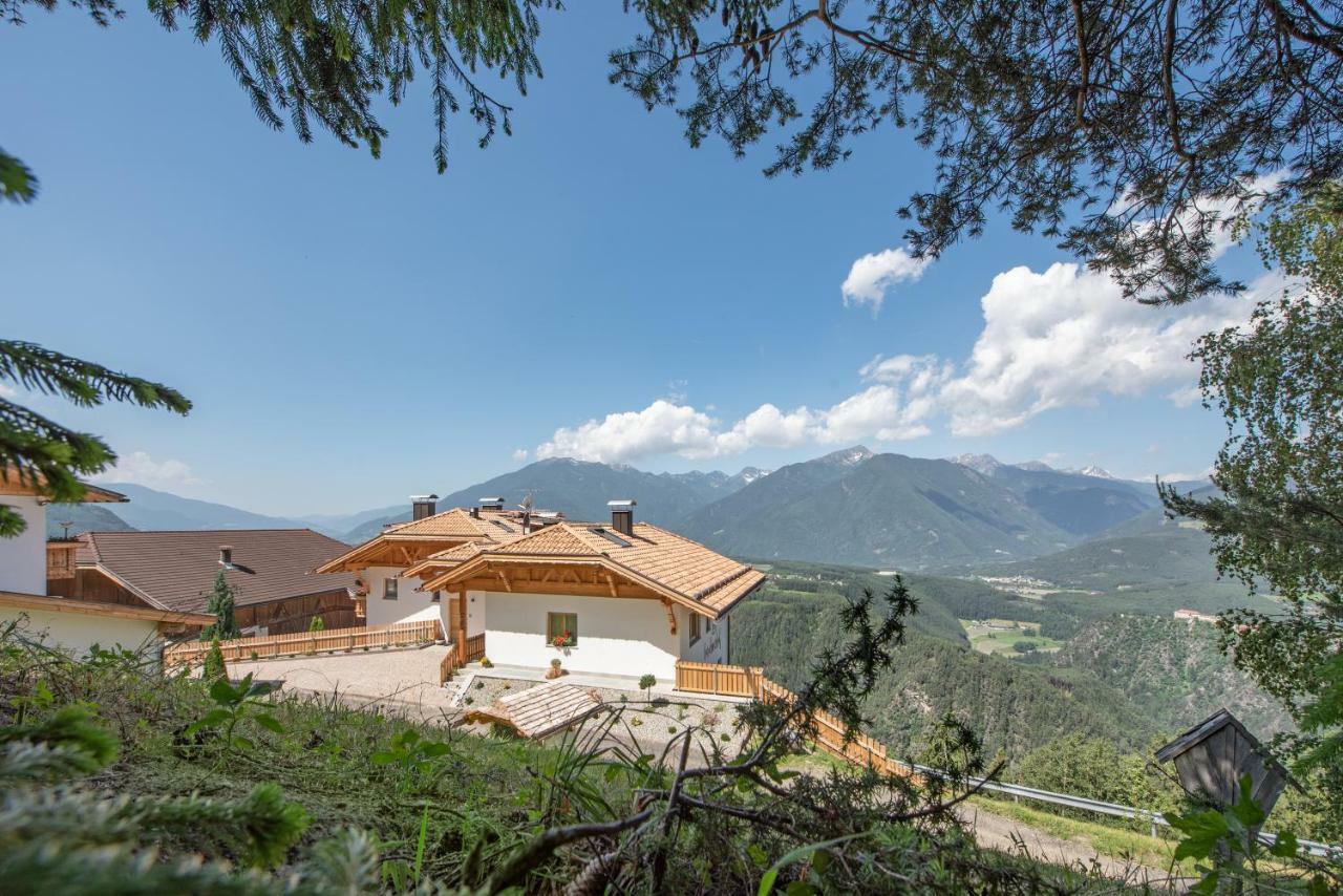 Forchnerhof Panorama- 3 Taeler Blick Apartment Rodengo Bagian luar foto