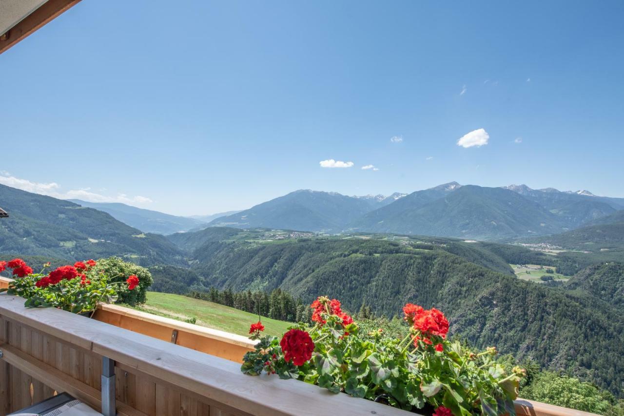 Forchnerhof Panorama- 3 Taeler Blick Apartment Rodengo Bagian luar foto